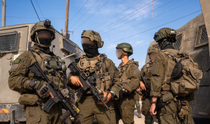 כוחות צה"ל באיו"ש (צילום: דובר צה"ל)