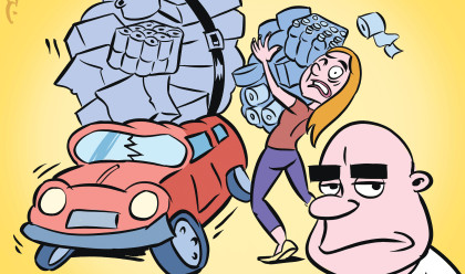 מסדר בוקר (צילום: איור איציק סמוכה)