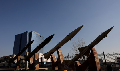 טילים איראניים (צילום: Majid Asgaripour/WANA via REUTERS)