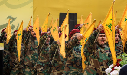 חיילי חיזבאללה (צילום: רויטרס)