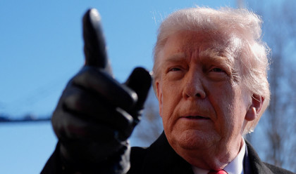 נשיא ארה"ב דונלד טראמפ (צילום: REUTERS/Kent Nishimura)