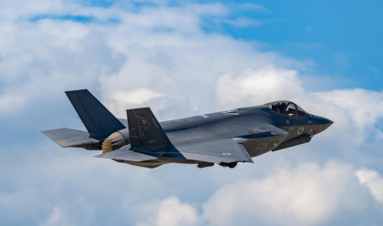 מטוס F-35I "אדיר" של חיל האוויר (צילום: דובר צה"ל)