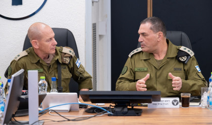הרמטכ"ל, רא"ל אייל זמיר בפיקוד צפון (צילום: דובר צה"ל)