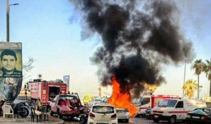 תקיפת רכב בצידון (צילום: ללא)