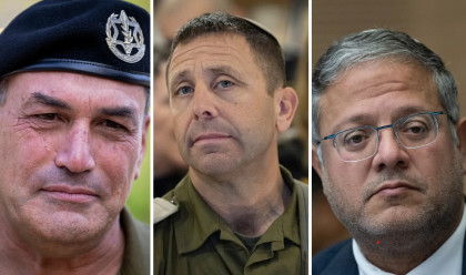 איתמר בן גביר, אבי בלוט, אייל זמיר (צילום: נועם ריבקין פאנטון פלאש 90,חיים גולדברג פלאש 90)