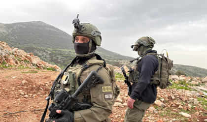 חיילי צה"ל בגבול לבנון (צילום: אבי אשכנזי)