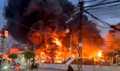 תקיפה באיראן  (צילום: רשתות ערביות)