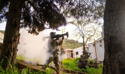 כוחות חטיבה 8 בפעילות קרקעית ממוקדת בדרום לבנון (צילום: דובר צה"ל)