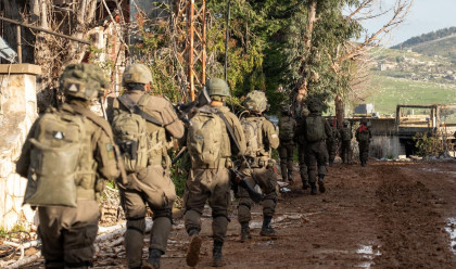 גדוד 77 בלבנון (צילום: דובר צה"ל)