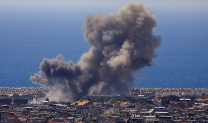 התקיפה הגדולה בלבנון (צילום: REUTERS/Mohamed Azakir)