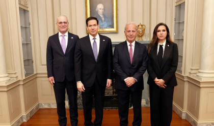 פתיחת המו"מ בין ישראל ללבנון (צילום: שמוליק עלמני, שגרירות ישראל בוושינגטון)