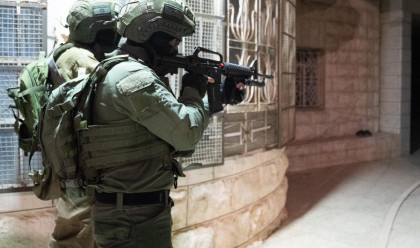 פעילות כוחות צה"ל באוגדת יהודה ושומרון (צילום: דובר צה"ל)