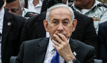 בנימין נתניהו (צילום: ILIA YEFIMOVICH/Pool via REUTERS)