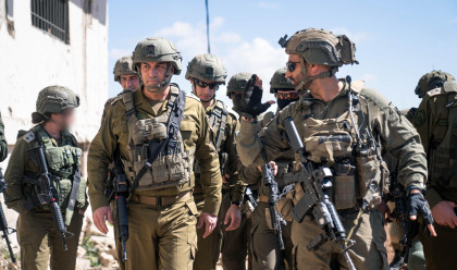 הרמטכ"ל אייל זמיר בסיור בדרום לבנון (צילום: דובר צה"ל)