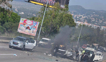 תקיפה בצידון (צילום: רשתות ערביות, שימוש לפי סעיף 27 א')