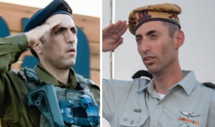 ימין - מאיר בידרמן, שמאל - אחסאן דקסה (צילום: דובר צה"ל)