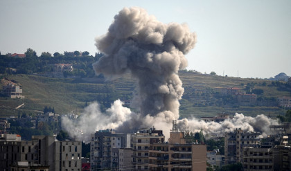 תקיפה בלבנון (צילום: REUTERS/Stringer)