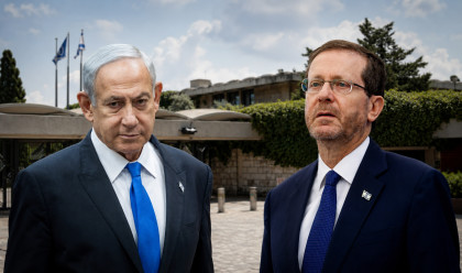 יצחק הרצוג, בנימין נתניהו (צילום: פלאש 90)