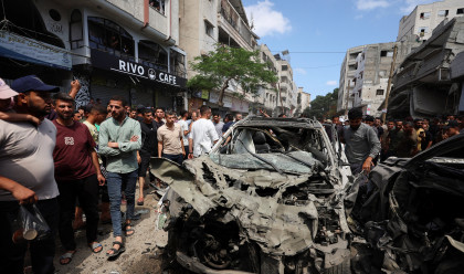 סיכול ממוקד ברצועת עזה (צילום: REUTERS/Dawoud Abu Alkas)