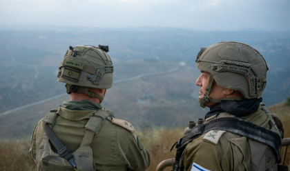 אייל זמיר ברכס הבופור (צילום: דובר צה"ל)