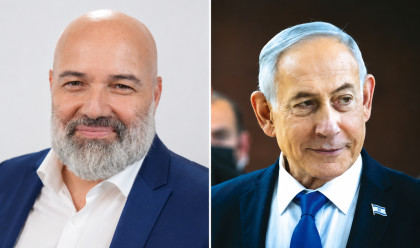 בנימין נתניהו, אורן דוברונסקי (צילום: יונתן זינדל, פלאש 90,צילום מסך רשת X)
