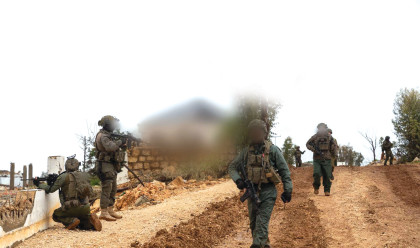 כוח צה"ל בדרום לבנון (צילום: דובר צהל)