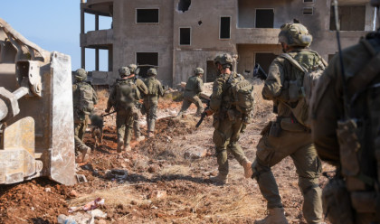 חיילי צה"ל בפעילות במרחב הביטחוני (צילום: דובר צה"ל)