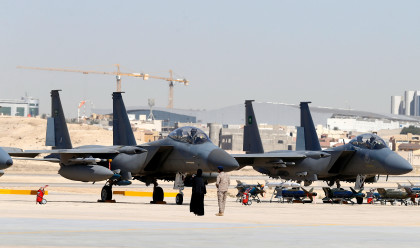 מטוסי F15 סעודיים (צילום: רויטרס)