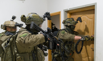 פעילות כוחות צה"ל ביהודה ושומרון (צילום: דובר צה"ל)