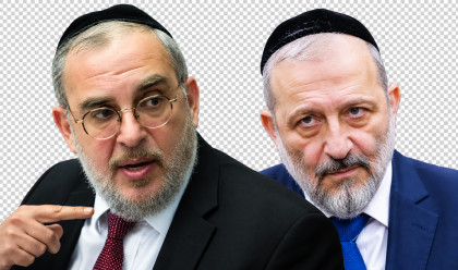 אריה דרעי, יעקב אשר  (צילום: אוליביה פיטוסי,יונתן זינדל פלאש 90)