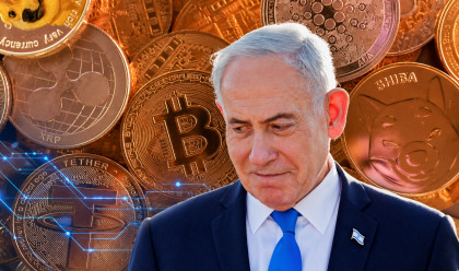 בנימין נתניהו, מטבעות קריפטו (צילום: רויטרס)