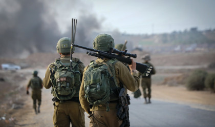 לוחמים בגבול עזה (צילום: יוסי זמיר, פלאש 90)