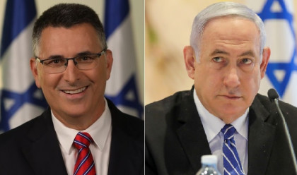 גדעון סער, בנימין נתניהו (צילום: פלאש 90,יח"צ)