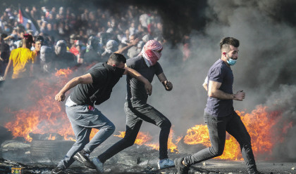 עימותים ביו"ש, בשבוע שעבר (צילום: ניסאר אשטאווי, פלאש 90)