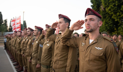 חיילי חטיבת הצנחנים (צילום: דובר צה"ל)