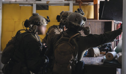 כוחות צה''ל בשיפא (צילום: דובר צה"ל)