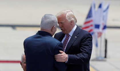 דונלד טראמפ ובנימין נתניהו (צילום: רויטרס)