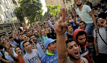 הפגנה של האחים המוסלמים במצרים (צילום: רויטרס)