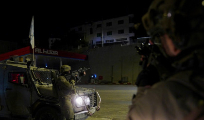 כוחות צה"ל באיו"ש (צילום: דובר צה"ל)