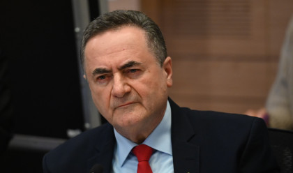 ועדת חוץ וביטחון בכנסת, שר הביטחון ישראל כ"ץ (צילום: יואב דודקביץ/TPS)