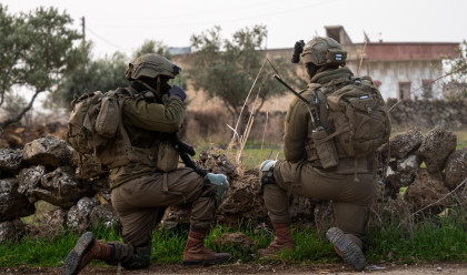 פעילות לוחמי צה"ל בדרום סוריה (צילום: דובר צה"ל)