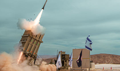 כיפת ברזל (צילום: אגף דוברות וקשרי ציבור במשרד הביטחון)