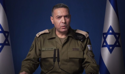 דובר צה"ל אפי דפרין  (צילום: צילום מסך)