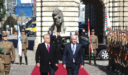 בנימין נתניהו, ויקטור אורבן (צילום: רויטרס)