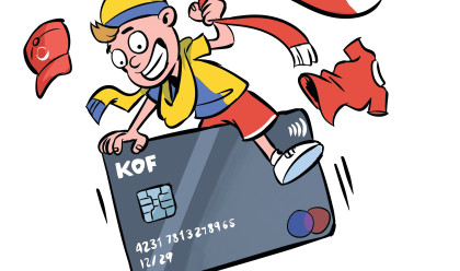 הילד בחנות של הפועל: "רק דבר אחד" (צילום: איור: איציק סמוכה)