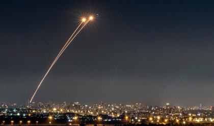 יירוטים במרכז הארץ ב-19 ביוני 2025 (צילום: יוסי אלוני, פלאש 90)