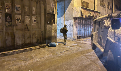 פעילות צה"ל בשכם (צילום: אבי אשכנזי)