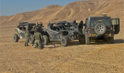 סיכול הברחה בגבול ירדן-ישראל (צילום: דוברות המשטרה)