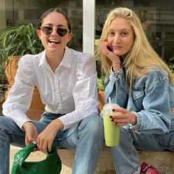 דניאלה קולבר ומיה שנידמן (צילום: פרטי)