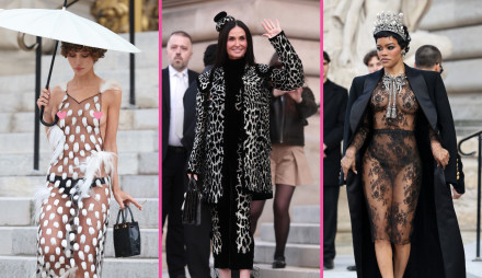 מימין לשמאל: טייאנה טיילור, דמי מור, נדיה לי כהן (צילום: Jacopo Raule/Getty Images,Arnold Jerocki/Getty Images, Arnold Jerocki/Getty Images)